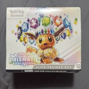 Pokemon Prismatic Evolutions ETB factory sealed